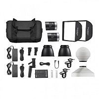Комплект светодиодных осветителей Godox ML30-K2 Kit для видеосъемки купить