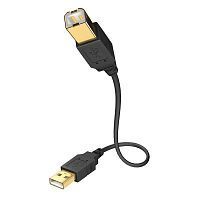 USB кабель In-Akustik Premium High Speed USB 2.0, 5.0m #01070005