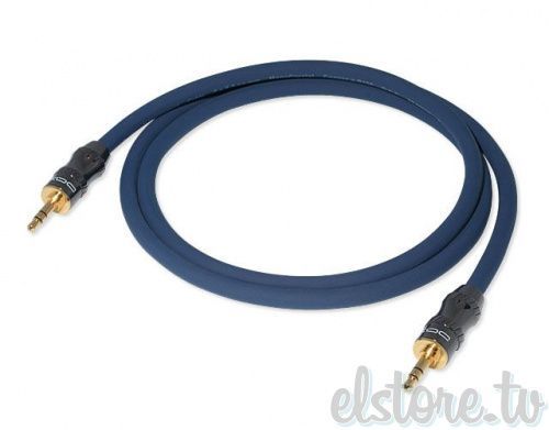 DAXX J106-10 Аудио кабель из монокристаллической меди Mini-Jack (папа-папа), AUX 1м