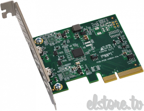 Sonnet Allegro USB-C 2-Port PCIe Card