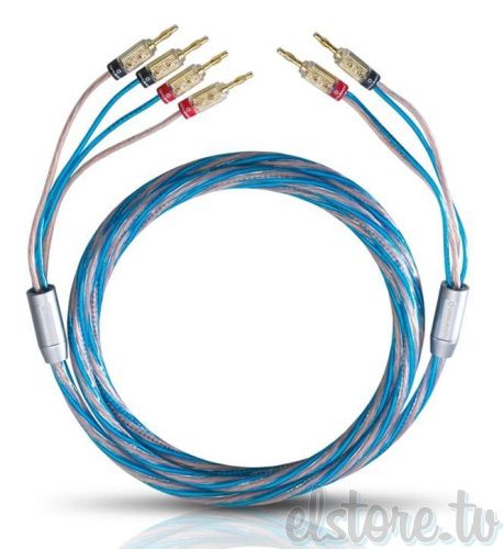 Акустический кабель Oehlbach EXCELLENCE Bi Tech 4 speakercable, 2x2m 2-&gt;4 banana, D1C10812 (пара)
