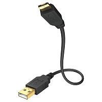 USB кабель In-Akustik Premium High Speed USB Micro 2.0, 5.0m #01070045