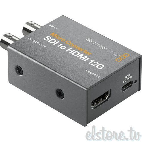 Конвертер Blackmagic Micro Converter SDI to HDMI 12G wPSU (с блоком питания)