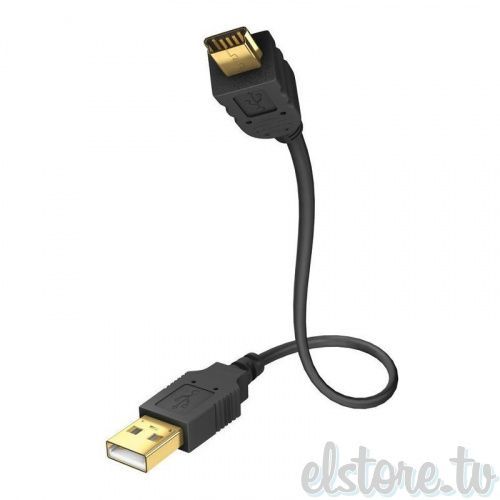 Кабель In-Akustik Premium High Speed USB Mini 2.0, 2.0m #01070022