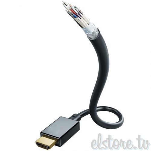 HDMI кабель In-Akustik White Ultra High Speed HDMI, 2.0 m, 313991002