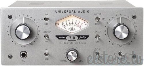 Гибридный предусилитель Universal Audio 710 Twin-Finity