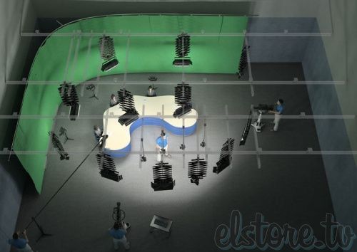 Комплект студийного света Logocam STUDIO KIT-18000/20 U-LED (56)
