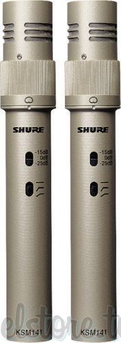 Микрофонный комплект Shure KSM141/SL ST PAIR