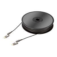 HDMI кабель In-Akustik Exzellenz Profi HDMI2.0 optical fiber cable 24Gbps, Typ D&gt;A, 70.0 m, 0092431070 