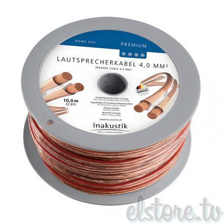 Акустический кабель In-Akustik Premium LS 2x4.0 mm2 00402410