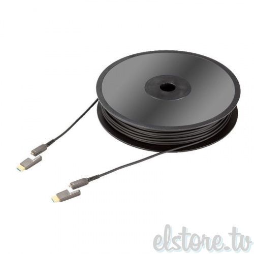 HDMI кабель In-Akustik Exzellenz Profi HDMI2.0 optical fiber cable 24Gbps, Typ D&gt;A, 50.0 m, 0092431050