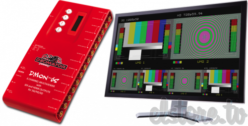 Decimator DMON-6S: 6 Channel Multi-Viewer w/ HDMI, SDI Outputs for 3G/HD/SD