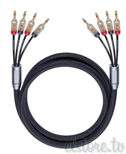 Акустический кабель Oehlbach STATE OF THE ART XXL Fusion Four Cable Set, 2x3,0m, bi-amping w.banana, D1C14325 (пара)