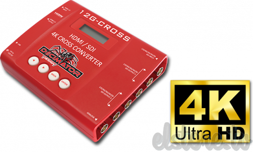 DECIMATOR 12G-CROSS 4K HDMI/SDI Cross Converter with Scaling and Frame Rate Conversion