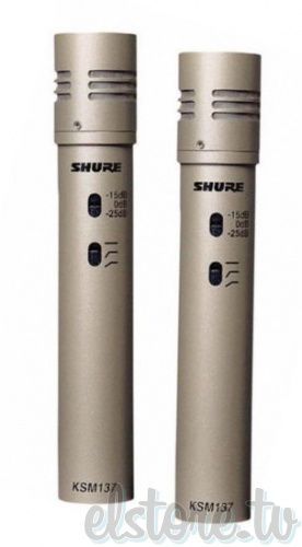 Студийный микрофон Shure KSM137/SL стереопара