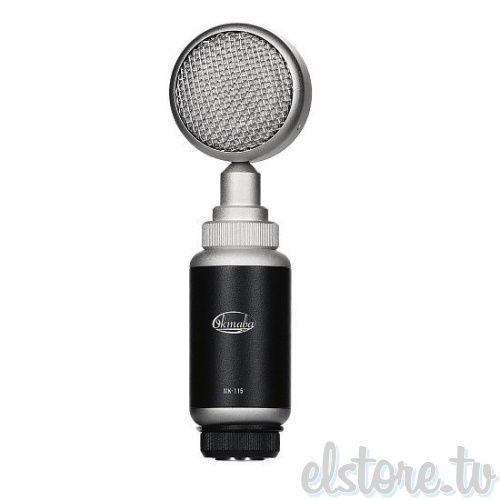 Микрофон Октава МК-115 чёрный, деревянный футляр