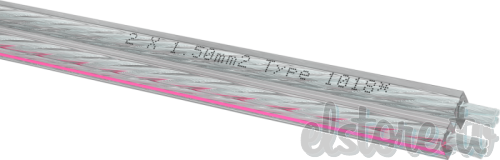 Акустический кабель Oehlbach EXCELLENCE Silverline Speaker Cable, 2x2,5mm2, clear 100m, D1C1019