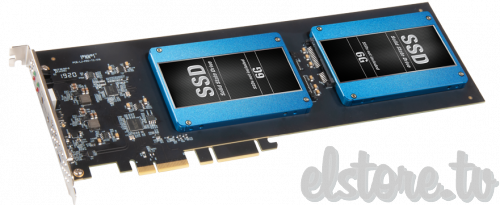 Sonnet Fusion 2.5" SATA SSD RAID PCIe Card