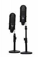 Микрофон Октава MЛ-52-02 стереопара чёрный, деревянный футляр